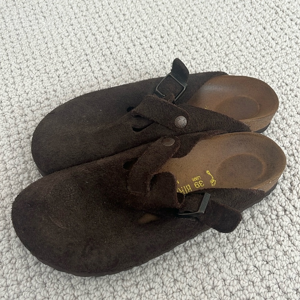 Birkenstock Bostons size 39